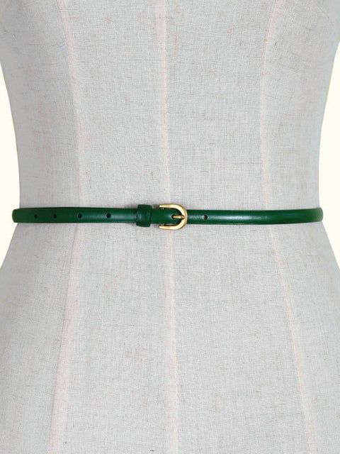 Ribbon Belt - Dark Green