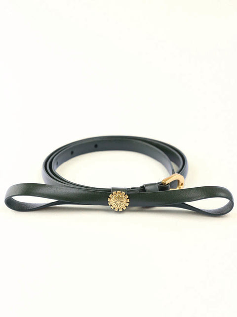 Ribbon Belt - Dark Green