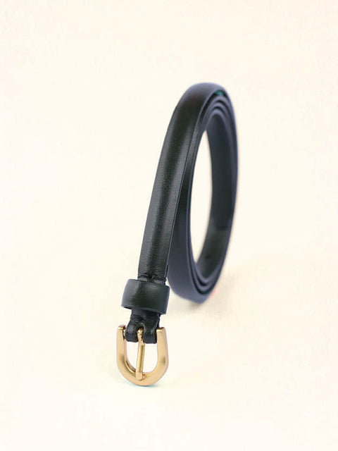 Ribbon Belt - Dark Green