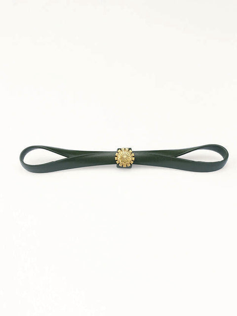 Ribbon Belt - Dark Green