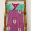 Girls Jeanne Dress - St Tropez Green & It's Raining Rubies
