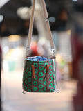 Basket Bag - Gingko Emerald