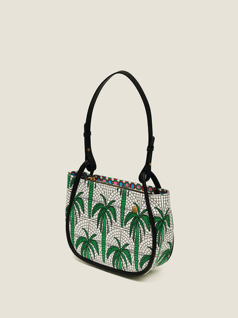 Kasturi Sling Gerald Bag - Palm Green