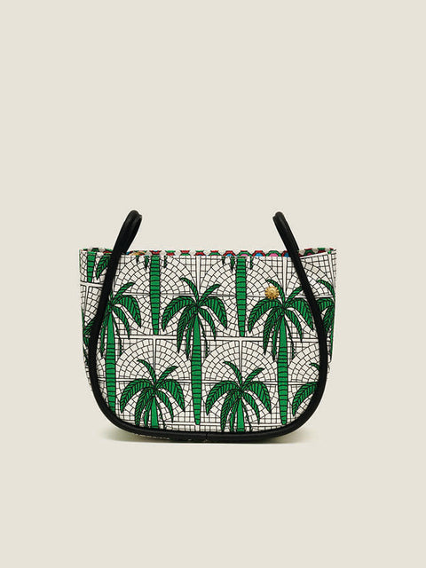 Kasturi Sling Gerald Bag - Palm Green