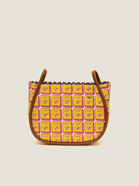 Kasturi Sling Gerald Bag - Switch Yellow