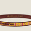 Kasturi Leather Belt - Switch Yellow