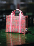 Kasturi Shopper Bag Small - Palm Pink
