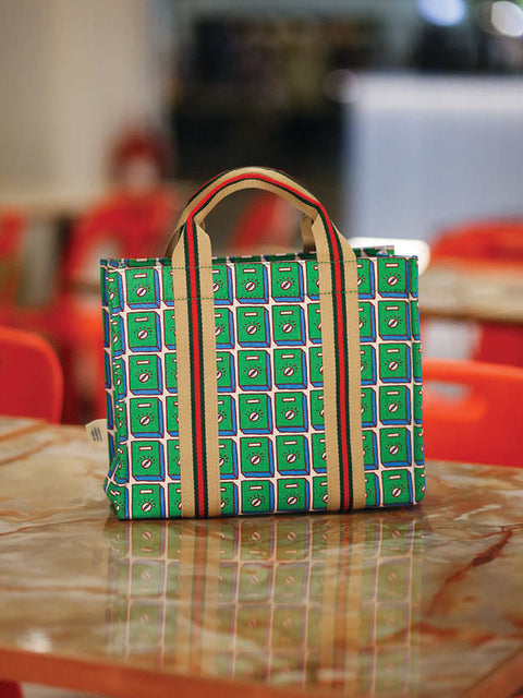 Kasturi Shopper Bag Small - Switch Green