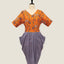 Parrot Dress - Wild Grass Orange