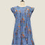 Bella Dress - Willow Roses Blue