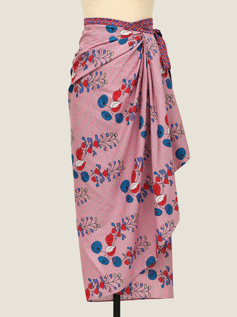 Sarong - Willow Roses Pink