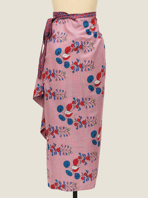 Sarong - Willow Roses Pink