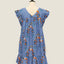 Bella Dress - Willow Roses Blue