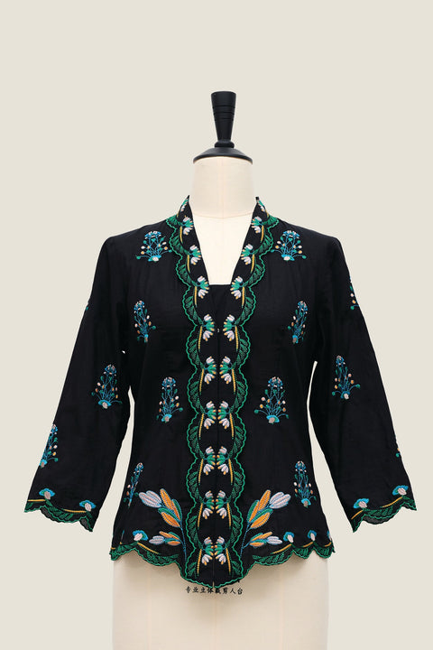 Baju Gajah Kebaya - Black