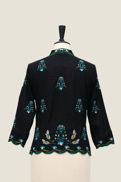 Baju Gajah Kebaya - Black