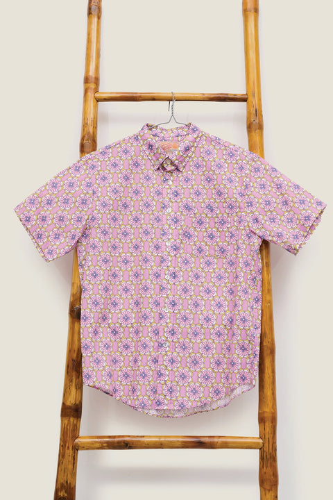 Men's Shirt - Paper Petals Lavender