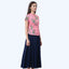 50’s Skirt - Blue Blossom