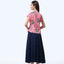 50’s Skirt - Blue Blossom