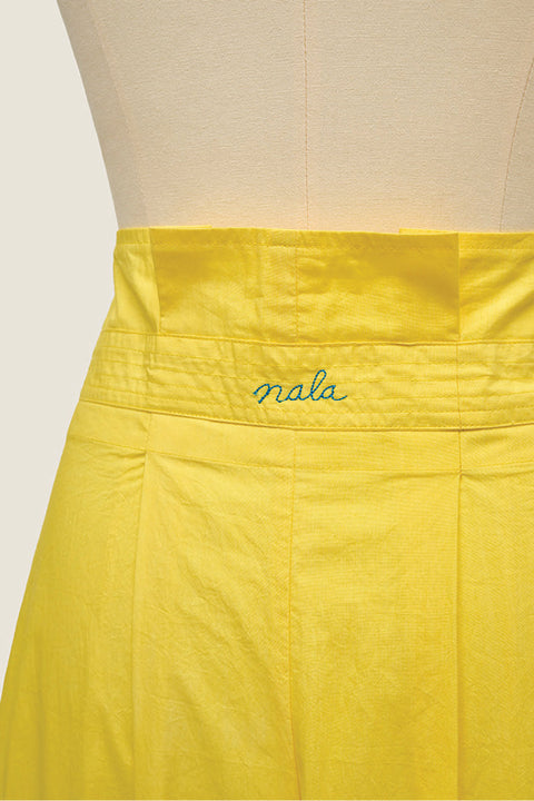 Narelle's Trousers - Yellow (Solid)