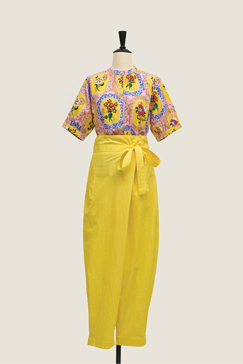 Narelle's Trousers - Yellow (Solid)