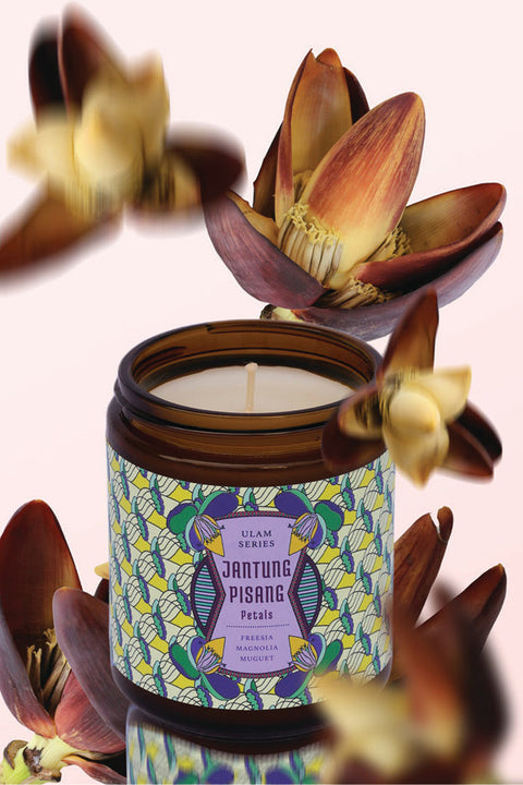 Scented Candle Ulam Series - Jantung Pisang Petals