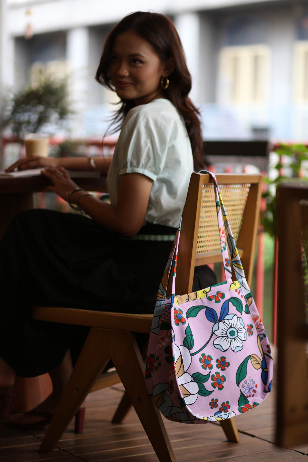 Gerald Bag - Bunga Raya Pink