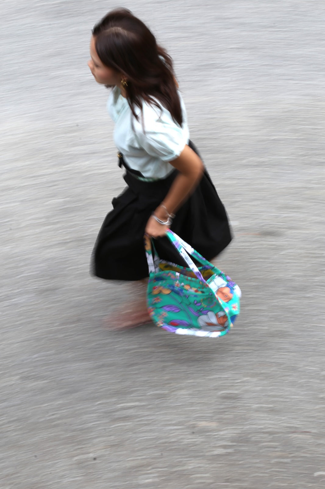 Gerald Bag - Bunga Raya Green