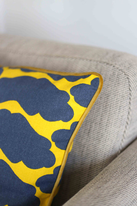 Nala Pillow Case - Yellow Mooncake