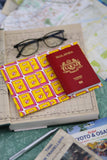 Kasturi Passport Holder - Switch Yellow