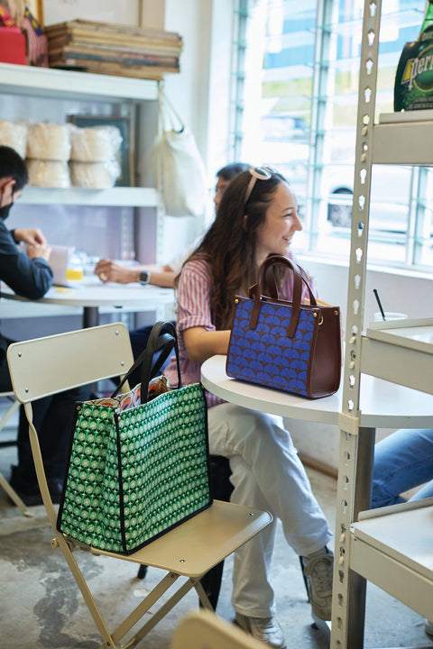 The Emel Bag Small - Gingko Leaf