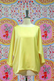 Satin Blouse (Top Only)
 - Yellow