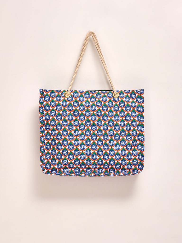 BEACH BAG - Willow Wishes Blue