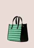 The Emel Bag Large - Willow Wishes Emerald