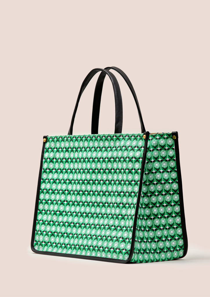 The Farah Bag - Willow Wishes Emerald Large