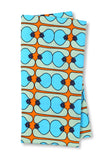 Fabric - Pinafleur Orange & Blue