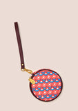 Round Coin Purse - Willow Wishes Ruby