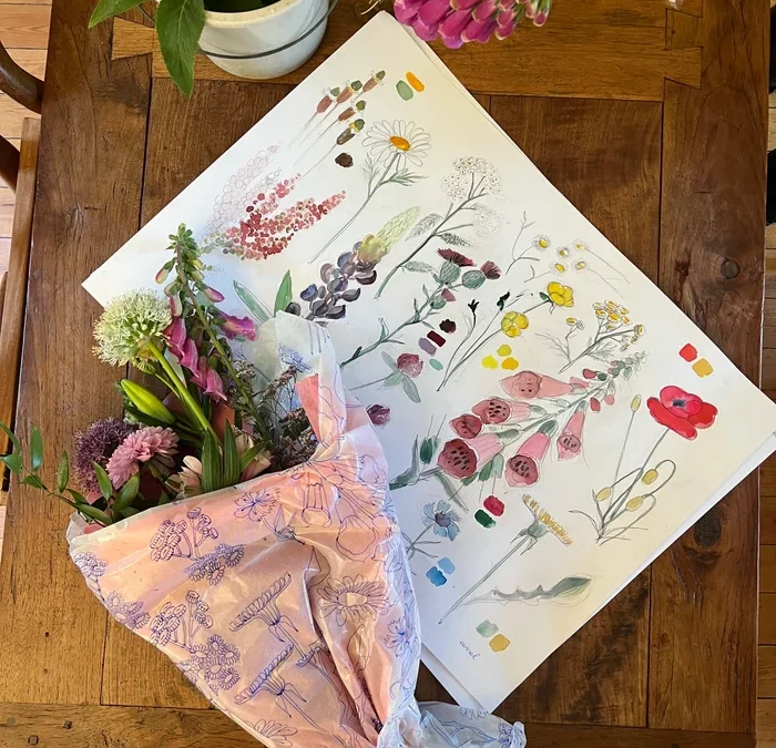 The DNA of a field of wildflowers