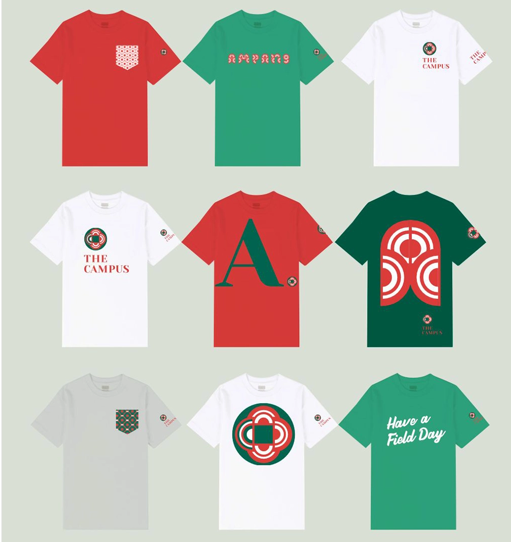 The skirt that thinks it is a painting.