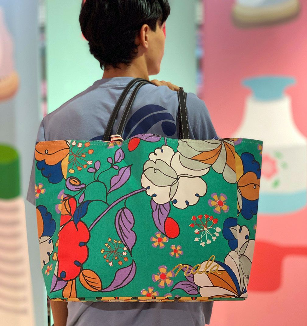 The skirt that thinks it is a painting.