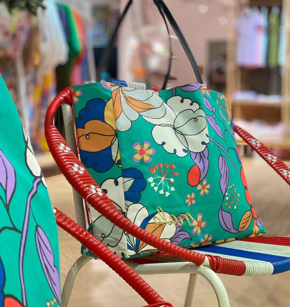 The skirt that thinks it is a painting.