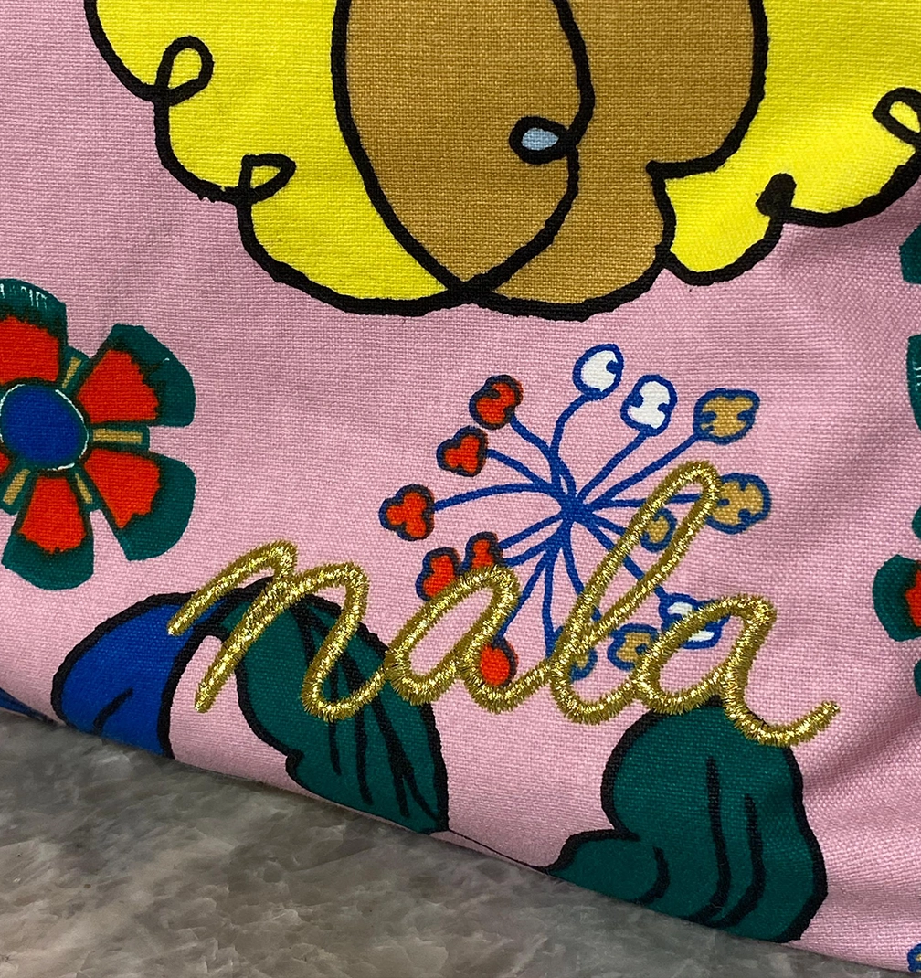 The skirt that thinks it is a painting.