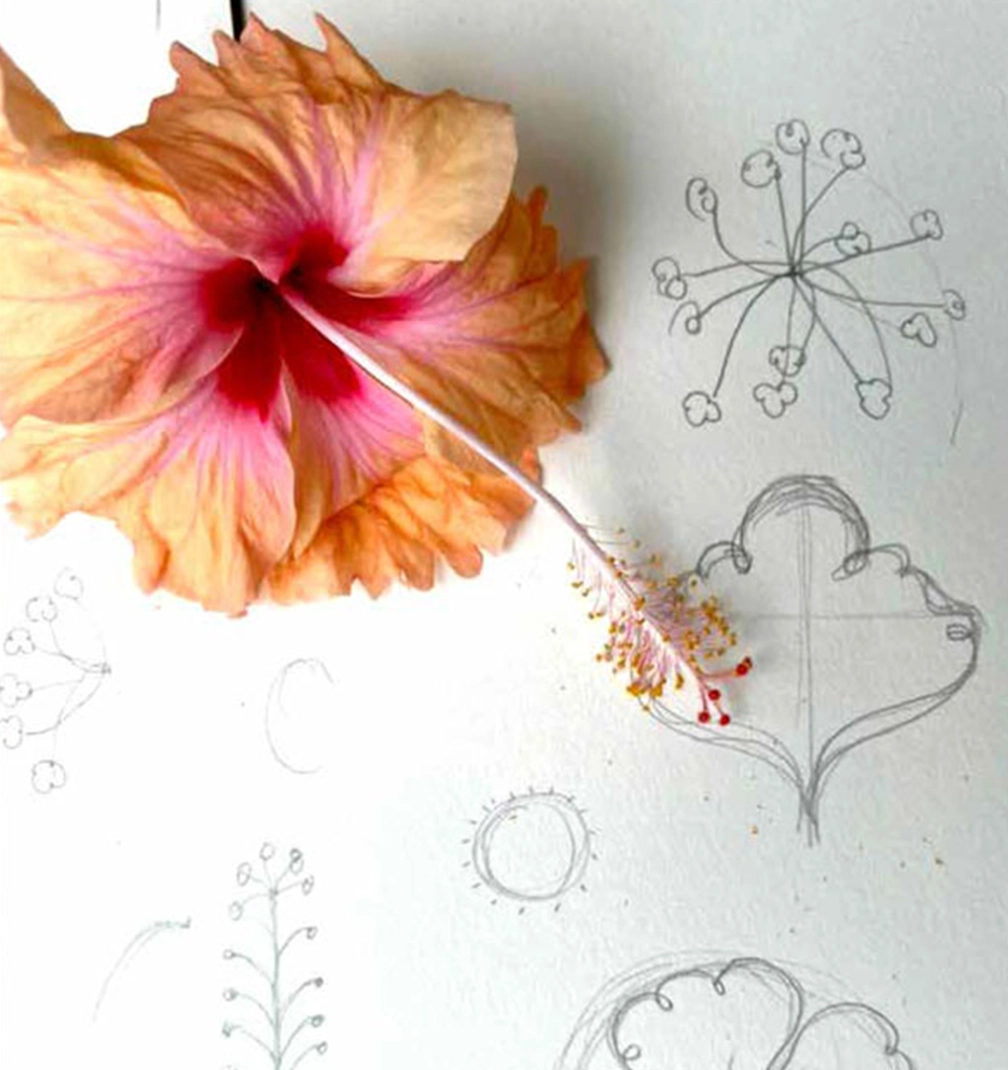 Bunga Raya 2 The skirt that thinks it is a painting.