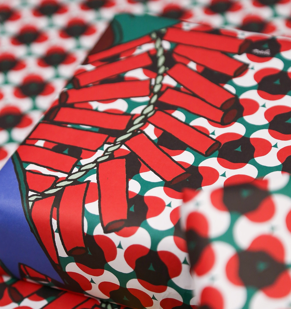 wrapping 3 The skirt that thinks it is a painting.