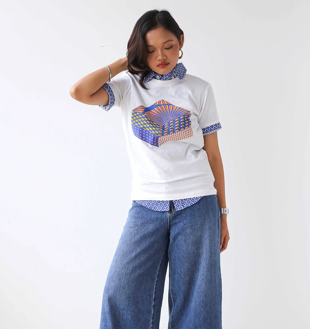 fire 3 The skirt that thinks it is a painting.