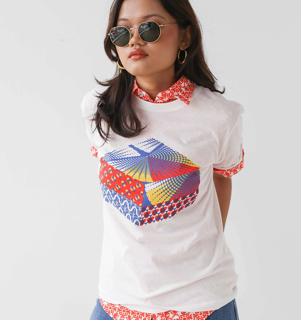 fire 4 The skirt that thinks it is a painting.